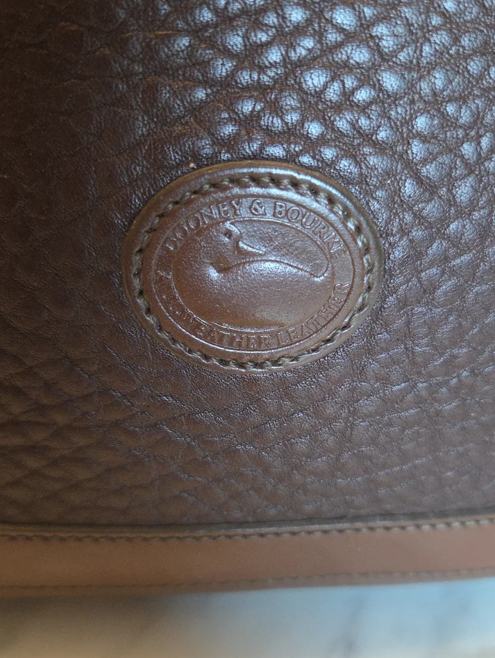 RARE 1991-1992 Vintage Dooney Bourke Transitional Doctor Satchel A9 946464